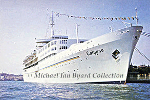 Calypso alongside wharf
